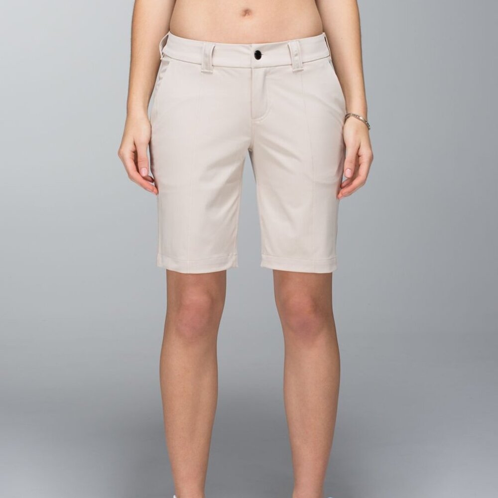 NEW Lululemon Club Short II - Cashew
